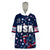 USA Hockey Wearable Blanket Hoodie Summer Paris 2024 - Wonder Print Shop