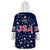USA Hockey Wearable Blanket Hoodie Summer Paris 2024 - Wonder Print Shop