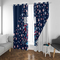 USA Hockey Window Curtain Summer Paris 2024 - Wonder Print Shop