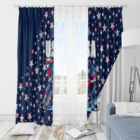 USA Hockey Window Curtain Summer Paris 2024 - Wonder Print Shop