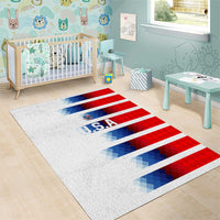 USA Soccer Area Rug Summer Paris 2024 - Wonder Print Shop