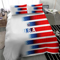 USA Soccer Bedding Set Summer Paris 2024 - Wonder Print Shop