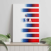 USA Soccer Canvas Wall Art Summer Paris 2024 - Wonder Print Shop