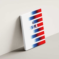 USA Soccer Canvas Wall Art Summer Paris 2024 - Wonder Print Shop