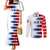USA Soccer Couples Matching Mermaid Dress and Long Sleeve Button Shirt Summer Paris 2024