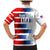 USA Soccer Family Matching Mermaid Dress and Hawaiian Shirt Summer Paris 2024 - Wonder Print Shop