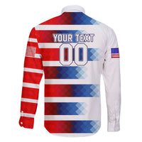 USA Soccer Family Matching Puletasi and Hawaiian Shirt Summer Paris 2024 - Wonder Print Shop