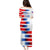 USA Soccer Family Matching Puletasi and Hawaiian Shirt Summer Paris 2024 - Wonder Print Shop