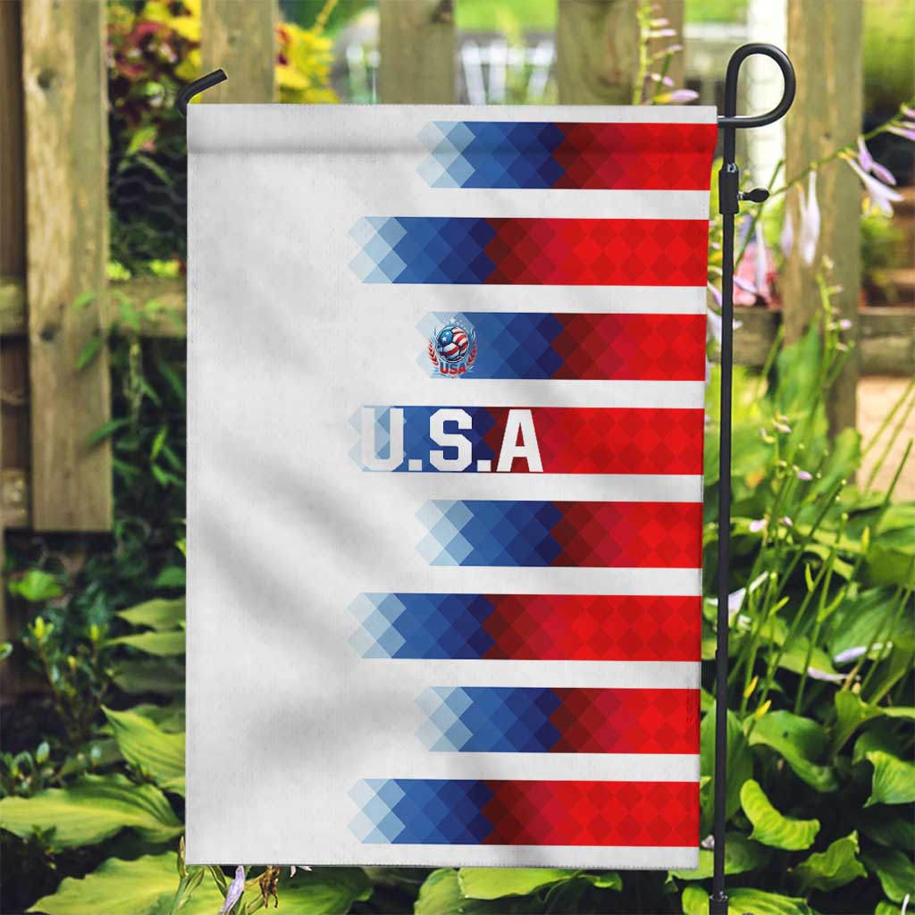 USA Soccer Garden Flag Summer Paris 2024 - Wonder Print Shop