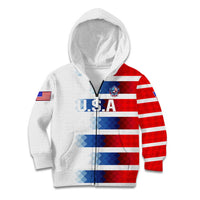 USA Soccer Kid Hoodie Summer Paris 2024 - Wonder Print Shop