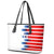 USA Soccer Leather Tote Bag Summer Paris 2024 - Wonder Print Shop