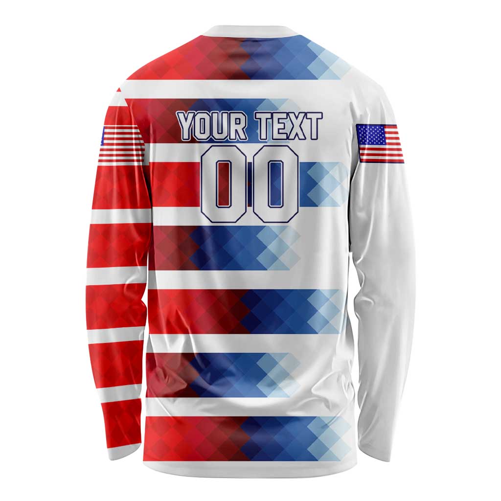 USA Soccer Long Sleeve Shirt Summer Paris 2024 - Wonder Print Shop