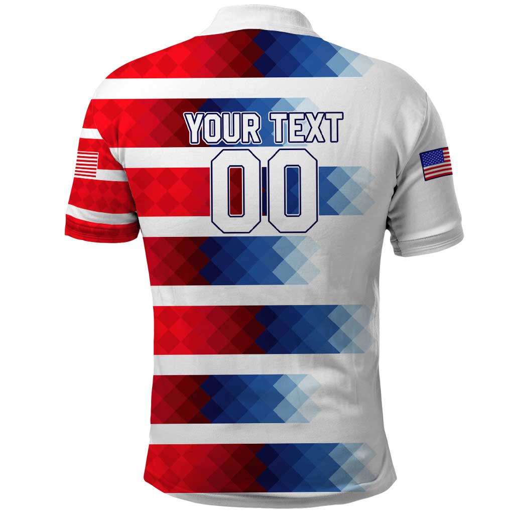 USA Soccer Polo Shirt Summer Paris 2024 - Wonder Print Shop