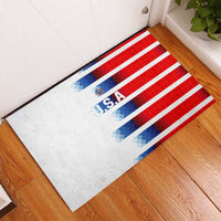 USA Soccer Rubber Doormat Summer Paris 2024 - Wonder Print Shop