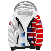 USA Soccer Sherpa Hoodie Summer Paris 2024 - Wonder Print Shop