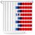 USA Soccer Shower Curtain Summer Paris 2024