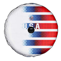 USA Soccer Spare Tire Cover Summer Paris 2024 - Wonder Print Shop