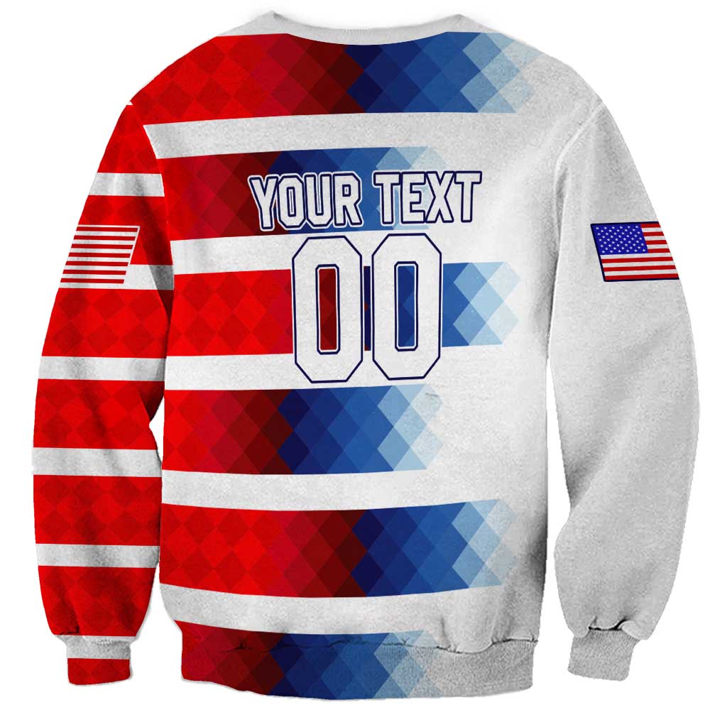 USA Soccer Sweatshirt Summer Paris 2024 - Wonder Print Shop