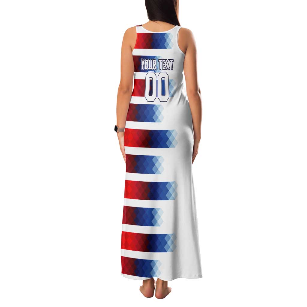 USA Soccer Tank Maxi Dress Summer Paris 2024 - Wonder Print Shop
