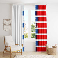 USA Soccer Window Curtain Summer Paris 2024 - Wonder Print Shop