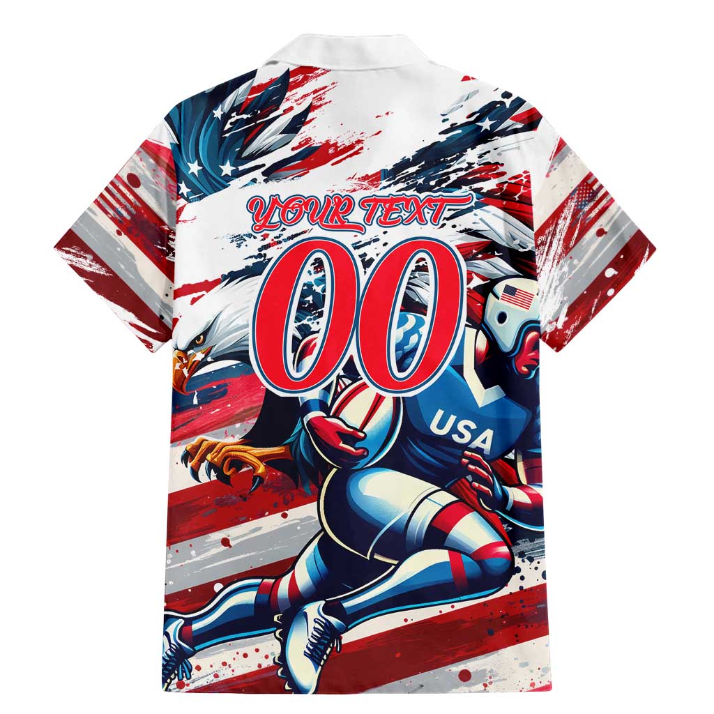 USA Rugby Family Matching Mermaid Dress and Hawaiian Shirt Summer Paris 2024 - Wonder Print Shop