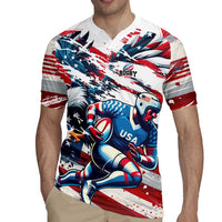 USA Rugby Rugby Jersey Summer Paris 2024 - Wonder Print Shop
