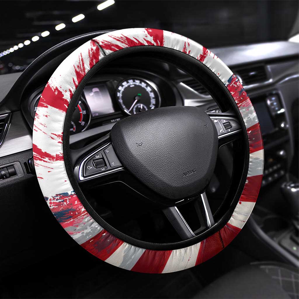 USA Rugby Steering Wheel Cover Summer Paris 2024 - Wonder Print Shop