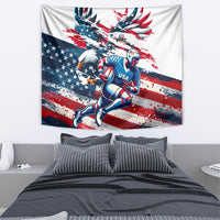 USA Rugby Tapestry Summer Paris 2024 - Wonder Print Shop