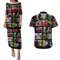 Civil Rights Movement Couples Matching Puletasi Dress and Hawaiian Shirt Poster Art Black Pride - Wonder Print Shop