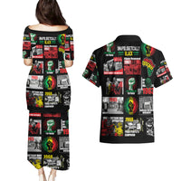 Civil Rights Movement Couples Matching Puletasi Dress and Hawaiian Shirt Poster Art Black Pride - Wonder Print Shop