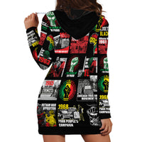 Civil Rights Movement Hoodie Dress Poster Art Black Pride - Wonder Print Shop