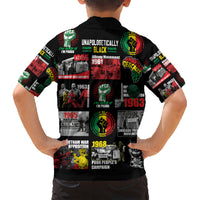 Civil Rights Movement Kid Hawaiian Shirt Poster Art Black Pride - Wonder Print Shop