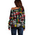 Civil Rights Movement Off Shoulder Sweater Poster Art Black Pride - Wonder Print Shop