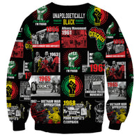 Civil Rights Movement Sweatshirt Poster Art Black Pride - Wonder Print Shop