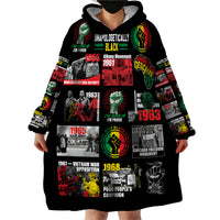 Civil Rights Movement Wearable Blanket Hoodie Poster Art Black Pride - Wonder Print Shop