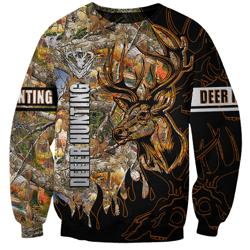 Deer Hunting Sweatshirt Autumn Forest - Wonder Print Shop