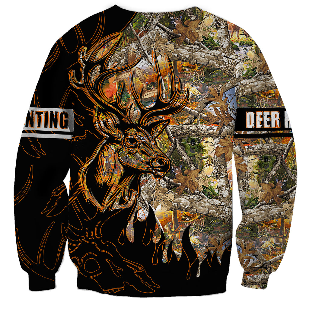 Deer Hunting Sweatshirt Autumn Forest - Wonder Print Shop