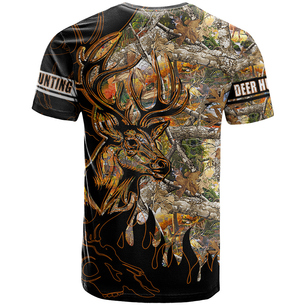 Deer Hunting T Shirt Autumn Forest - Wonder Print Shop