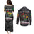 Personalized I'm Black and I'm Proud African Couples Matching Puletasi and Long Sleeve Button Shirt - Wonder Print Shop