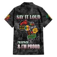 Personalized I'm Black and I'm Proud African Family Matching Short Sleeve Bodycon Dress and Hawaiian Shirt - Wonder Print Shop