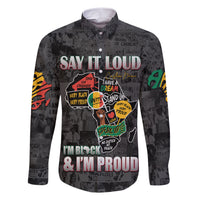 Personalized I'm Black and I'm Proud African Family Matching Short Sleeve Bodycon Dress and Hawaiian Shirt - Wonder Print Shop