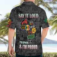 Personalized I'm Black and I'm Proud African Hawaiian Shirt - Wonder Print Shop