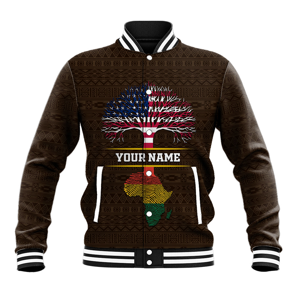 Personalized African Root Baseball Jacket - Wonder Print Shop