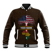 Personalized African Root Baseball Jacket - Wonder Print Shop