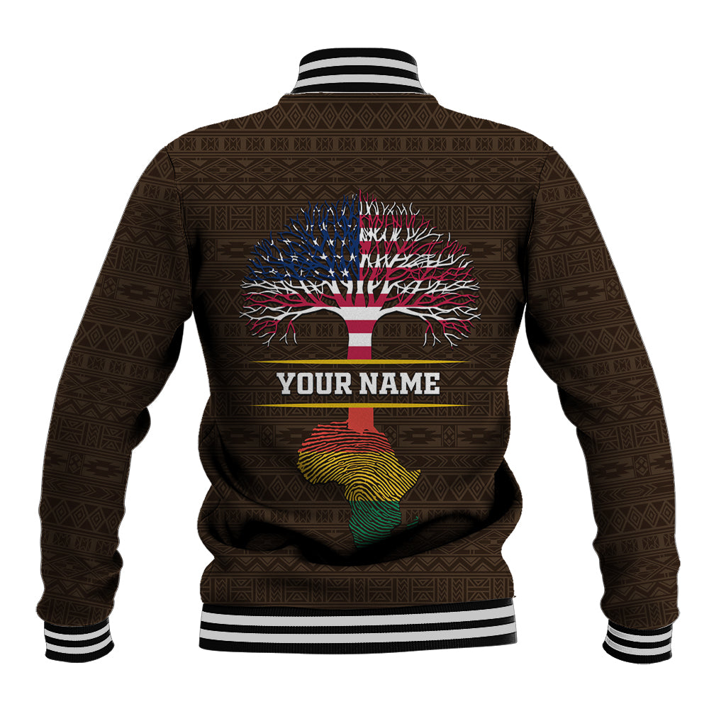 Personalized African Root Baseball Jacket - Wonder Print Shop