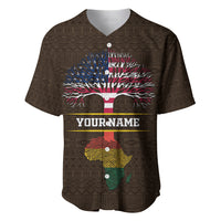 Personalized African Root Baseball Jersey - Wonder Print Shop