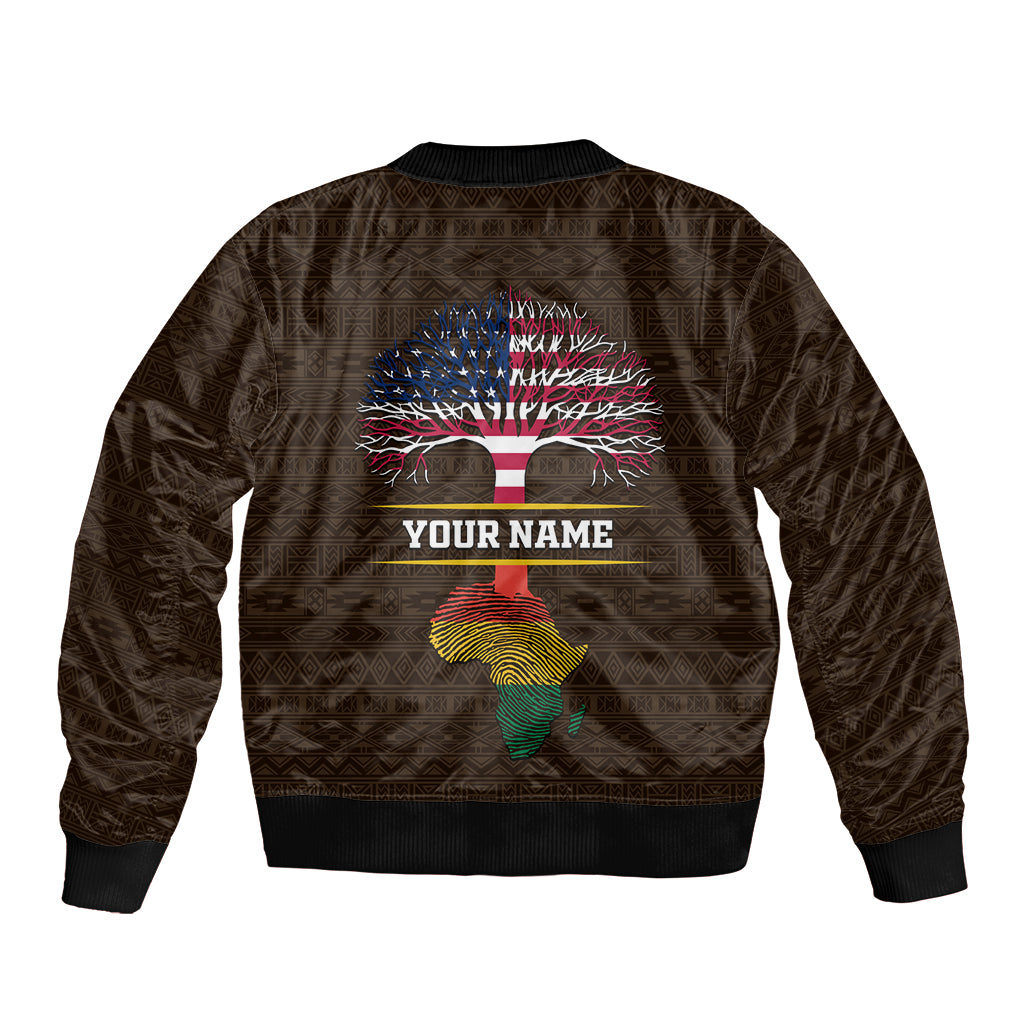 Personalized African Root Bomber Jacket - Wonder Print Shop
