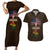 Personalized African Root Couples Matching Short Sleeve Bodycon Dress and Hawaiian Shirt - Wonder Print Shop