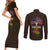 Personalized African Root Couples Matching Short Sleeve Bodycon Dress and Long Sleeve Button Shirt - Wonder Print Shop