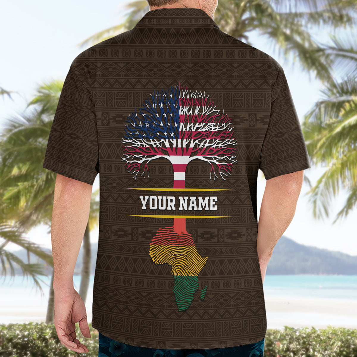 Personalized African Root Hawaiian Shirt - Wonder Print Shop